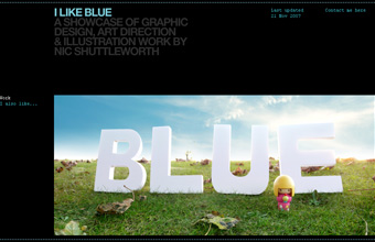 I LIKE BLUE