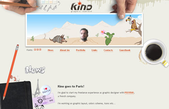 KINO Site graphic instinct