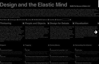 Design and the Elastic Mind