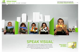 NVIDIA&reg; - Speak Visual™