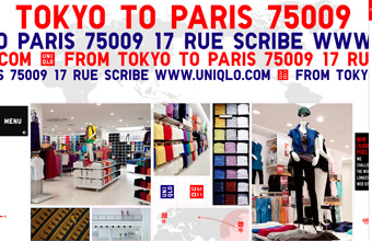 UNIQLO FROM TOKYO TO PARIS