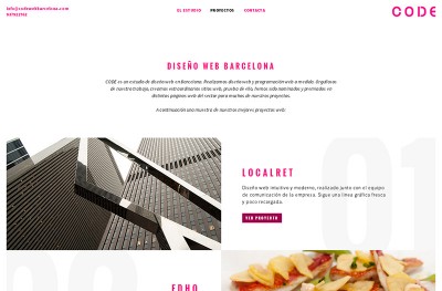 Diseño web Barcelona